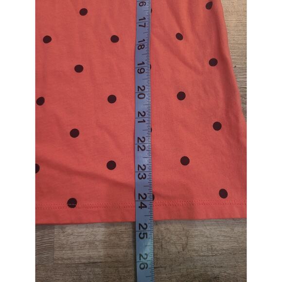 Old navy xs womens pink and black polka dot blouse new with tags - Picture 9 of 9